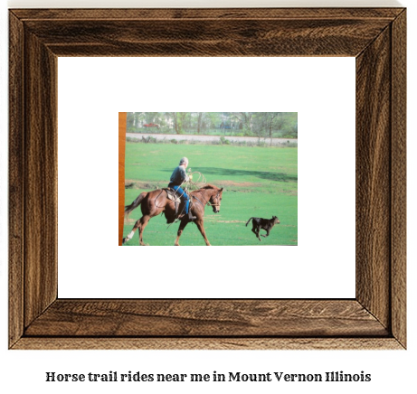 horse trail rides near me in Mount Vernon, Illinois